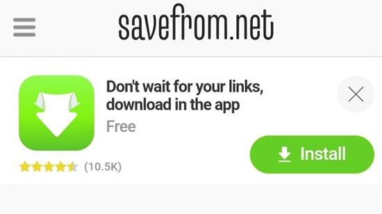 Cara Download Aplikasi Savefrom Mod Apk